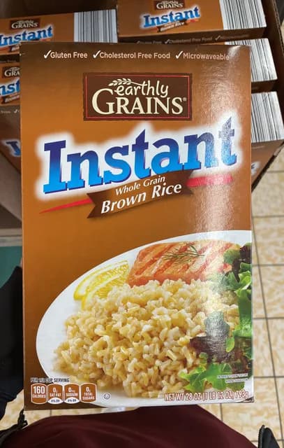 Is it Pescatarian? Earthly Grains Instant Whole Grain Brown Rice