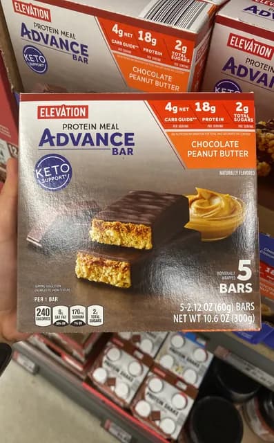 Is it Pescatarian? Elevation Protein Meal Advance Bar Chocolate Peanut Butter