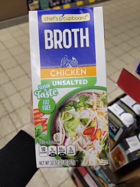 Is it Lactose Free? Chef's Cupboard Unsalted Chicken Broth