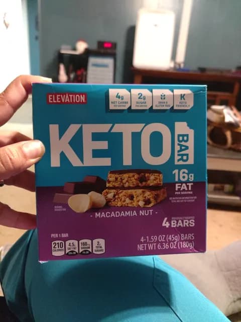 Is it Gelatin free? Elevation Macadamia Nut Keto Bar