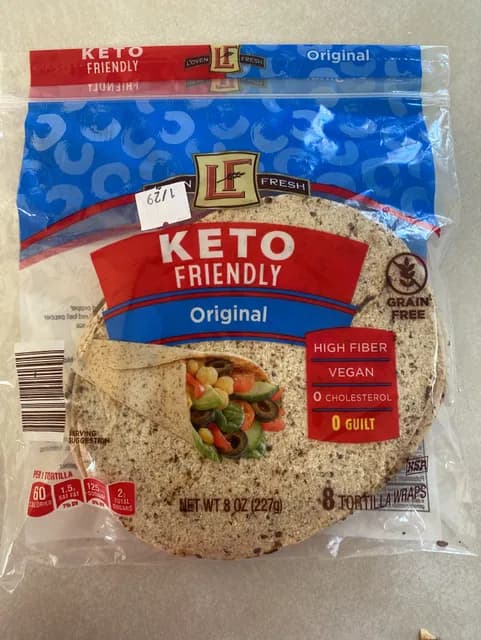 Is it Gelatin free? L'oven Fresh Keto Friendly Original Tortilla Wraps