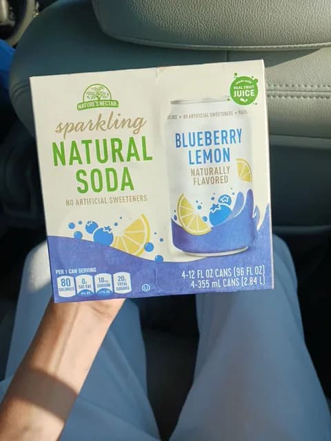 Is it Lactose Free? Nature's Nectar Blueberry Lemon Sparkling Natural Soda