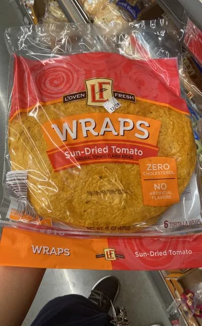 Is it Pescatarian? L'oven Fresh Sun-dried Tomato Tortilla Wraps