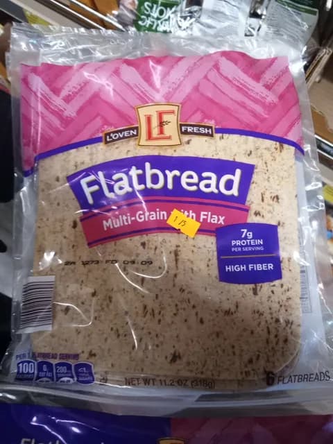 Is it Low Histamine? L'oven Fresh Flatbread Multi-grain With Flax