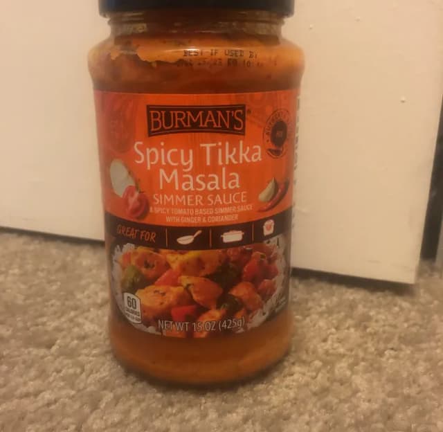 Is it Gelatin free? Burman's Spicy Tikka Masala Simmer Sauce