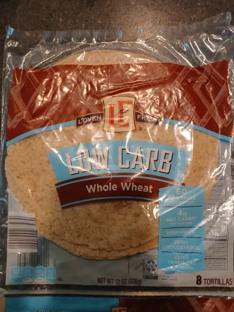 Is it Milk Free? L'oven Fresh Low Carb Whole Wheat Tortillas