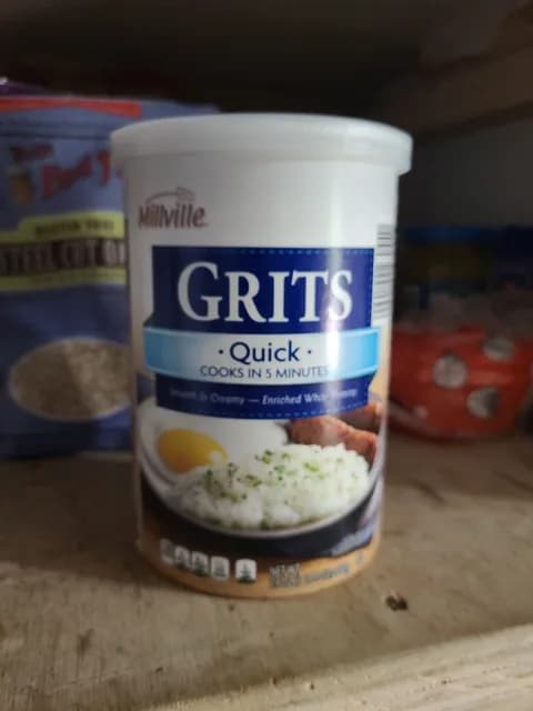 Is it Lactose Free? Millville Quick Grits