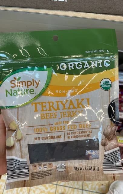 Is it Lactose Free? Simply Nature Teriyaki Beef Jerky