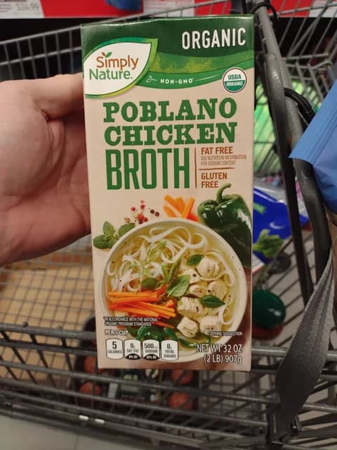 Is it Wheat Free? Simply Nature Organic Poblano Chicken Broth