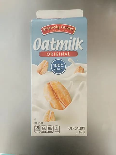 Is it Wheat Free? Friendly Farms Original Oatmilk