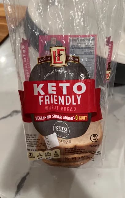 Is it Lactose Free? L'oven Fresh Keto Friendly Wheat Bread