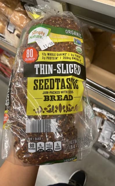 Is it Pescatarian? Simply Nature Thin-sliced Seedtastic Bread