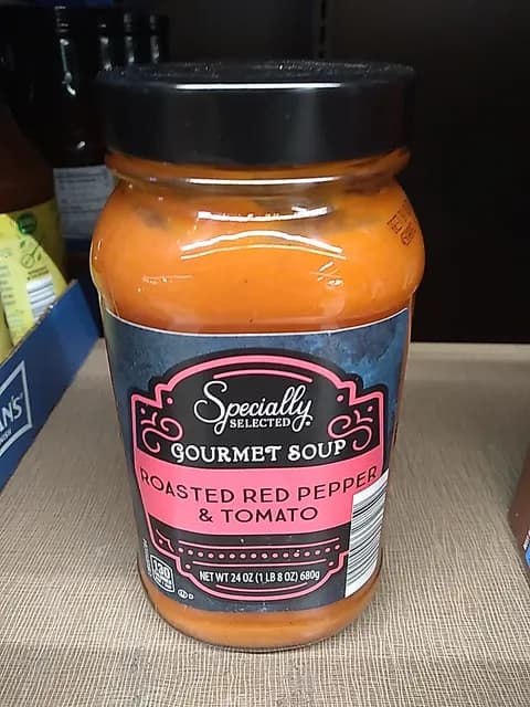 Is it Gelatin free? Specially Selected Roasted Red Pepper & Tomato Gourmet Soup