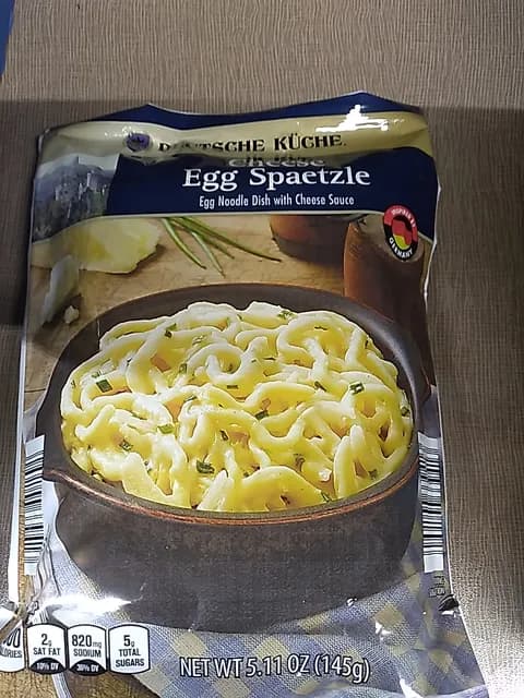 Is it Pescatarian? Deutsche Kuche Cheese Egg Spaetzle