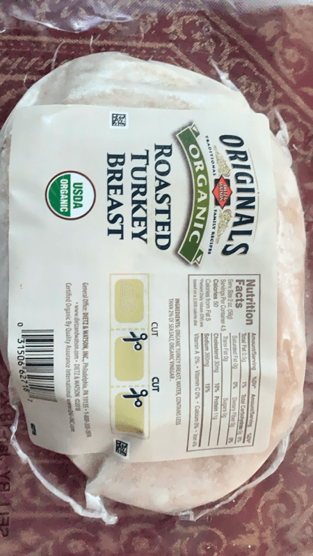 Is it Gelatin free? Dietz & Watson Originals Organic Roasted Turkey Breast