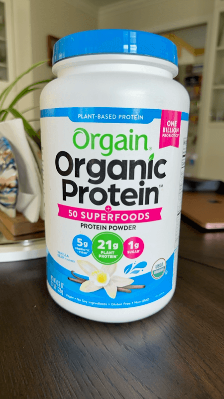 Is it Low Histamine? Orgain Organic Protein + 50 Superfoods Protein Powder Vanilla Bean