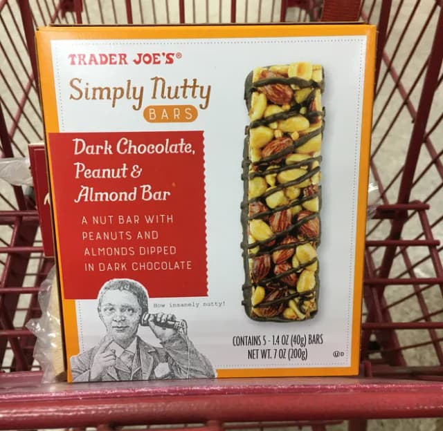 Is it Low Histamine? Trader Joe’s Simply Nutty Bars Dark Chocolate, Peanut & Almond Bar