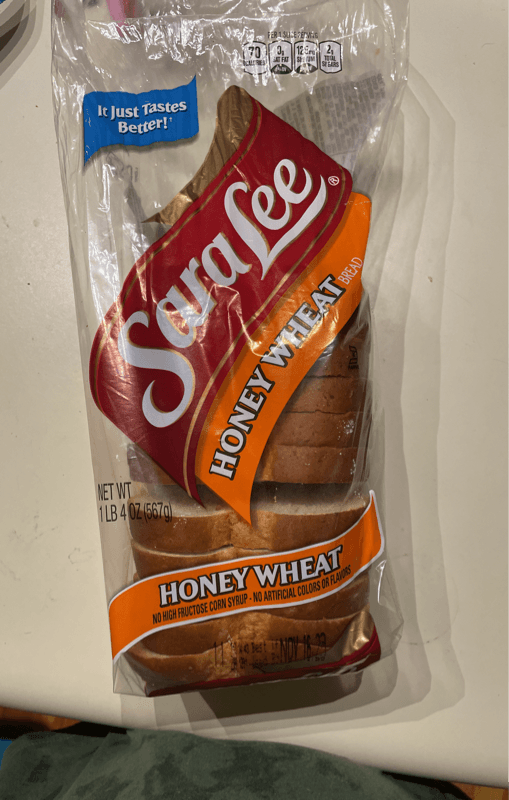 Is it Egg Free? Sara Lee Honey Wheat Bread