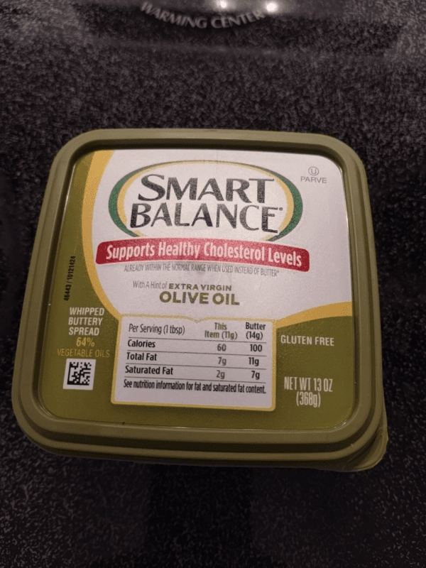 Is it Alpha Gal friendly? Smart Balance Buttery Spread Made With Extra Virgin Olive Oil