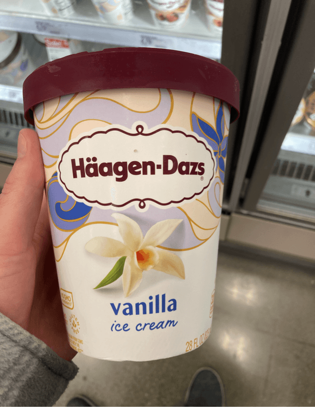 Is it Lactose Free? Haagen-dazs Ice Cream Vanilla