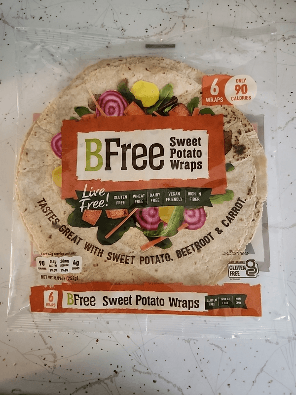 Is it Low Histamine? Sweet Potato Wrap Gluten Free