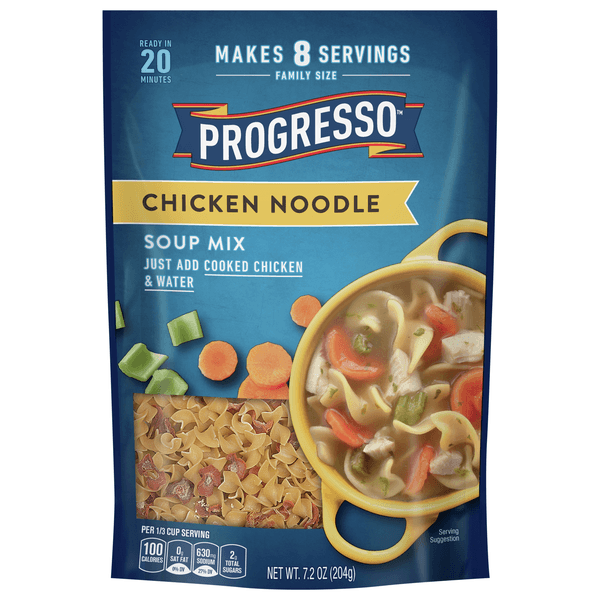 Is it Gelatin free? Progresso Chicken Noodle Soup Mix