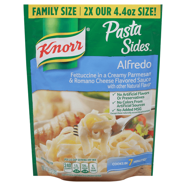 Is it Vegetarian? Knorr Side Meal Noodles & Sauce Alfred