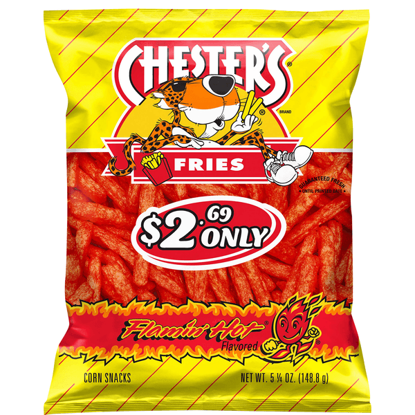 Is it Gelatin free? Chesters Fries Flamin Hot Bag