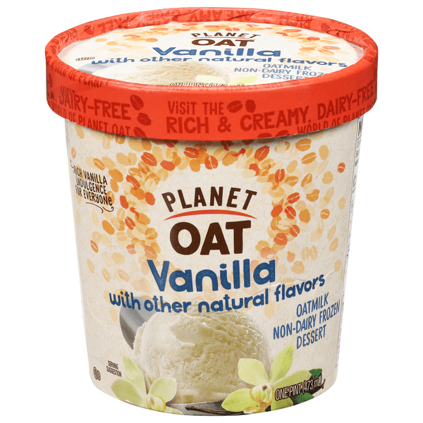 Is it Lactose Free? Hood Planet Oat Non Dairy Vanilla Ice Cream