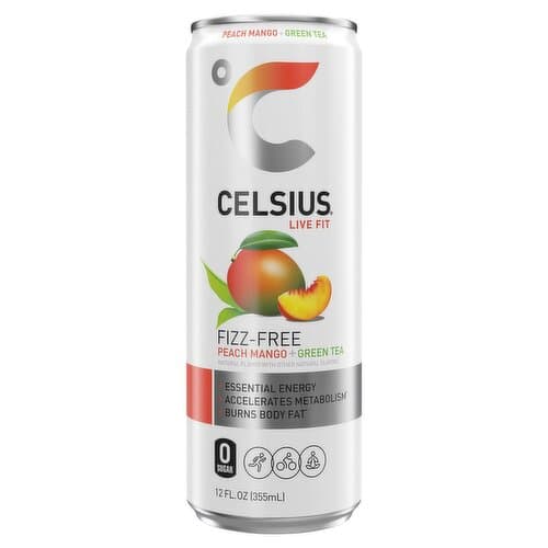 Is it Low Histamine? Celsius Calorie Reducing Drink Green Tea Peach Mango