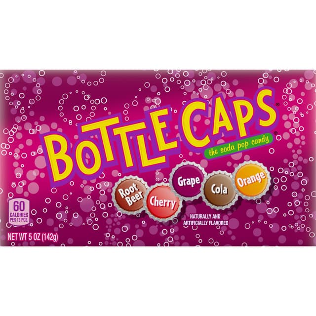 Is it Gelatin free? Wonka Bottle Caps Candy Theatre Box