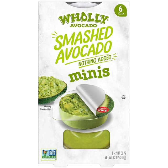 Is it Low Histamine? Wholly Avocado Chunky Mini Single Serve Cups, 100% Hass Avocado, (6