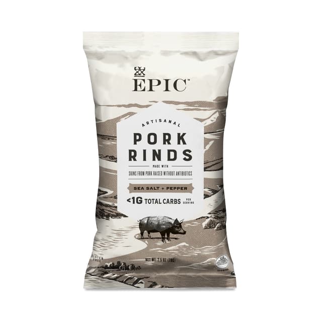 Is it Low Histamine? Epic Sea Salt & Pepper Pork Rinds