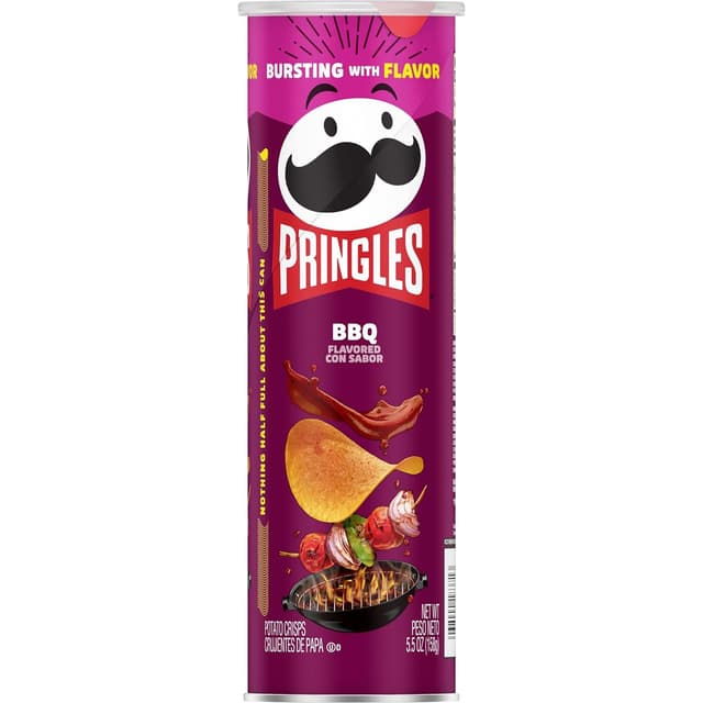 Is it Lactose Free? Pringles Potato Crisps Chips Lunch Snacks Bbq