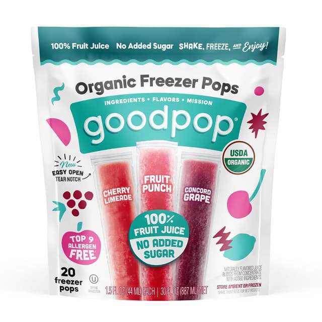 Is it Low Histamine? Goodpop Organic Freezer Pops