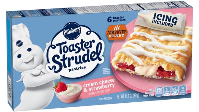 Is it Low FODMAP? Pillsbury Toaster Strudel Cream Cheese & Strawberry