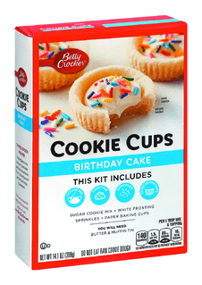 Is it Vegetarian? Betty Crocker Ready To Bake Birthday Cake Cookie