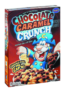 Is it Egg Free? Cap'n Crunch's Chocolate Caramel Crunch Sweetened Corn & Oat Cereal