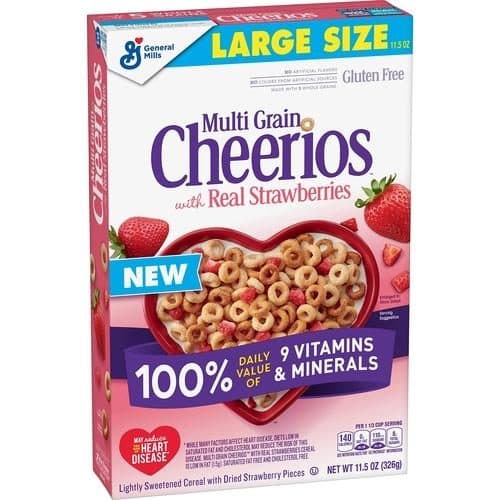 Is it Gelatin free? Multi Grain Cheerios Strawberry Cereal