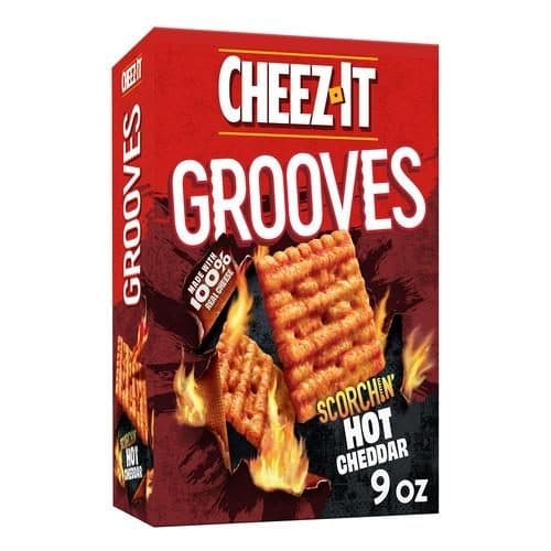 Is it Low Histamine? Cheez-it Grooves Cheese Crackers, Scorchin' Hot Cheddar