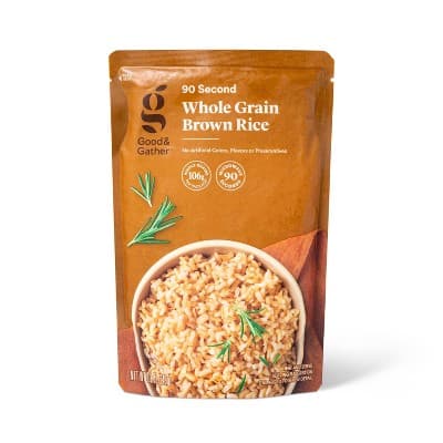 Is it Low Histamine? 90 Second Whole Grain Brown Rice Microwavable Pouch - Good & Gather™