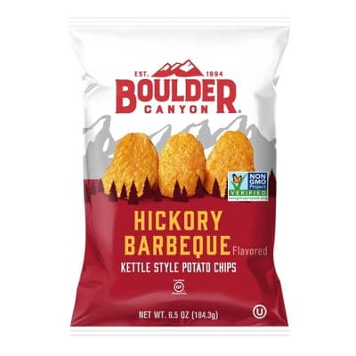 Is it Gelatin free? Boulder Canyon Potato Chips Kettle Cooked Classic Cut Hickory Barbeque