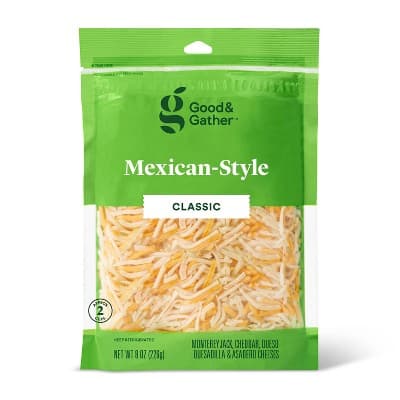 Is it Low Histamine? Shredded Mexican-style Cheese - Good & Gather™