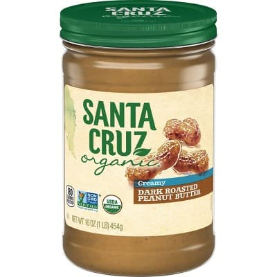 Is it Egg Free? Santa Cruz Organic Organic Dark Roasted Creamy Peanut Butter