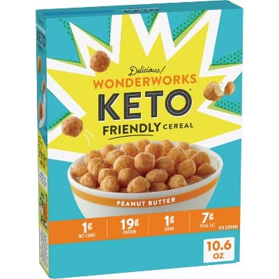 Is it Lactose Free? Wonderworks Keto Friendly Peanut Butter Cereal