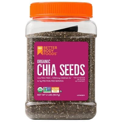 Is it Low Histamine? Betterbody Foods Organic Black Chia Seeds