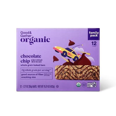 Is it Wheat Free? Organic Chocolate Chip Whole Grain Baked Bar Good & Gather™