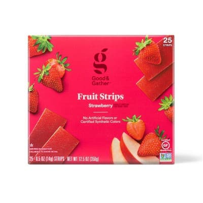 Is it Low Histamine? Strawberry Fruit Strips Good & Gather™