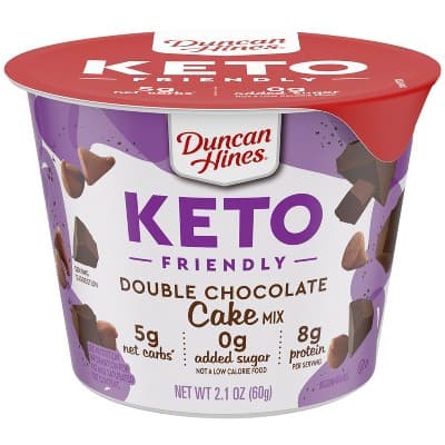 Is it Lactose Free? Duncan Hines Keto Friendly Double Chocolate Cake Mix