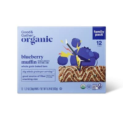 Is it Low Histamine? Good & Gather Organic Blueberry Muffin Whole Grain Baked Bars